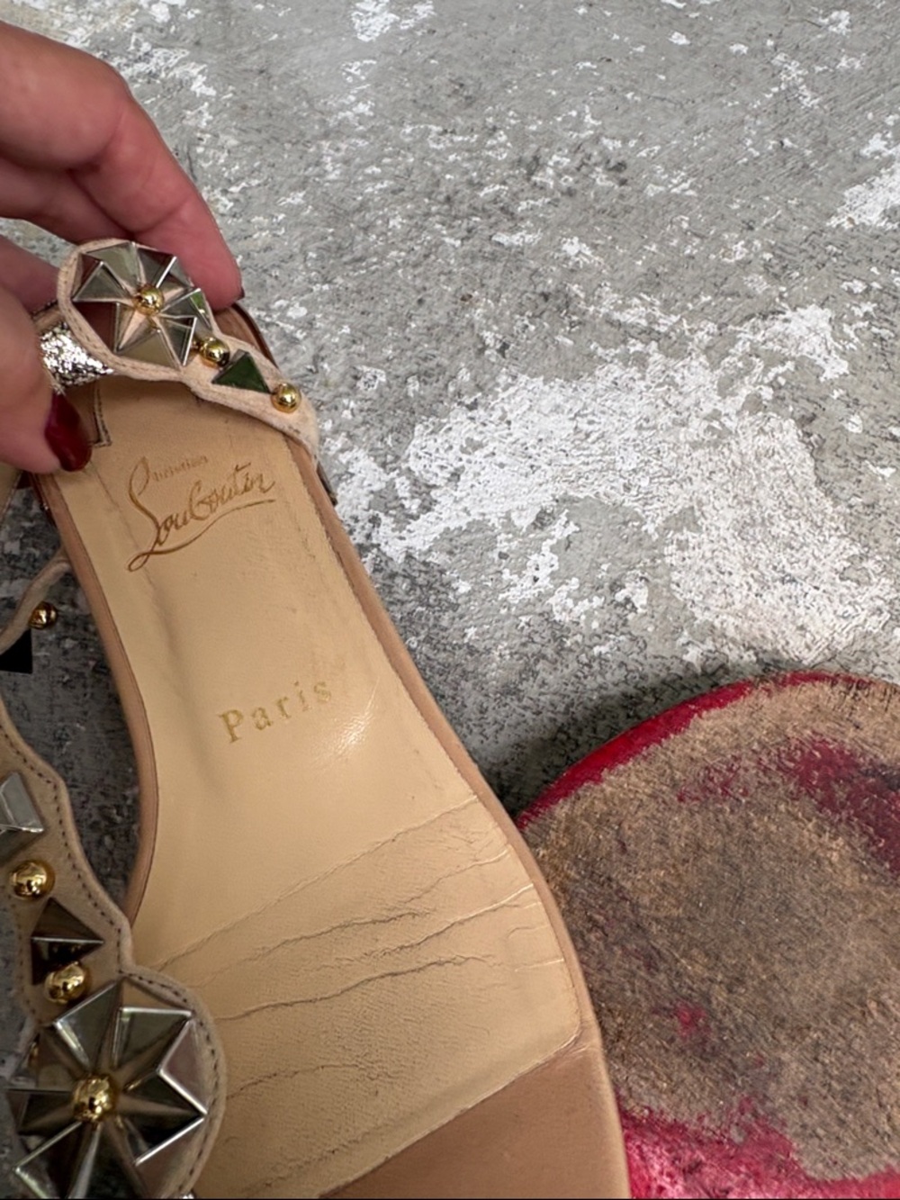 Christian Louboutin Kalederia spike sandals - Picture 6 of 9